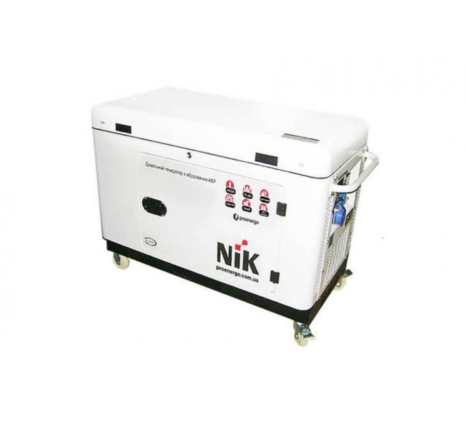 Дизельний генератор NIK DG 15000 однофазний