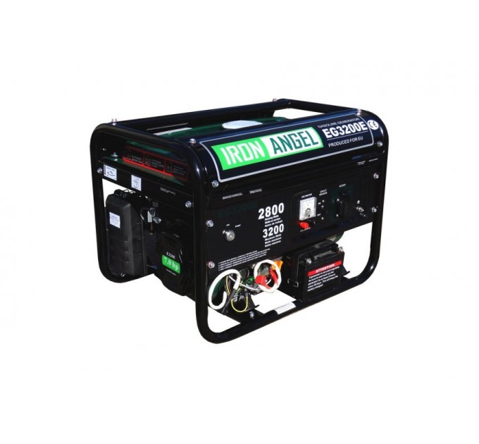 Бензиновий генератор Iron Angel EG 3200E
