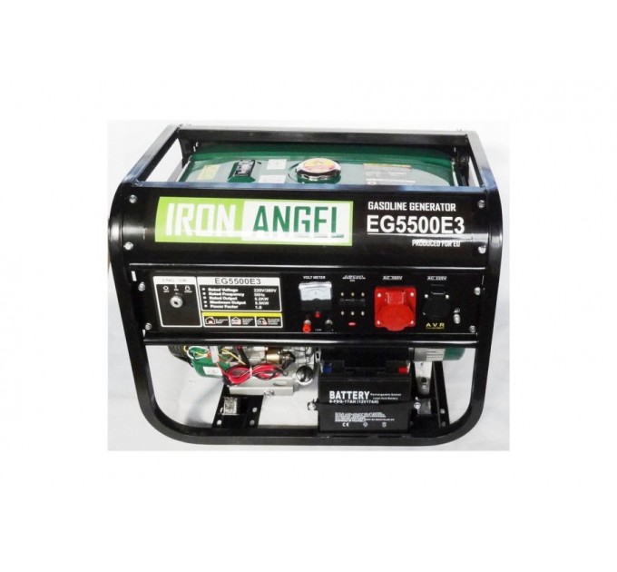 Бензиновий генератор Iron Angel EG 5500E3