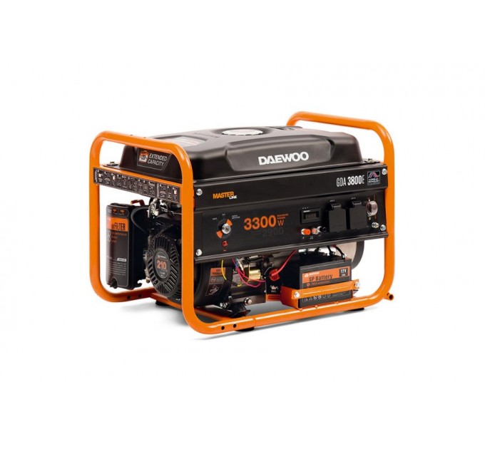 Бензиновий генератор Daewoo GDA 3800E