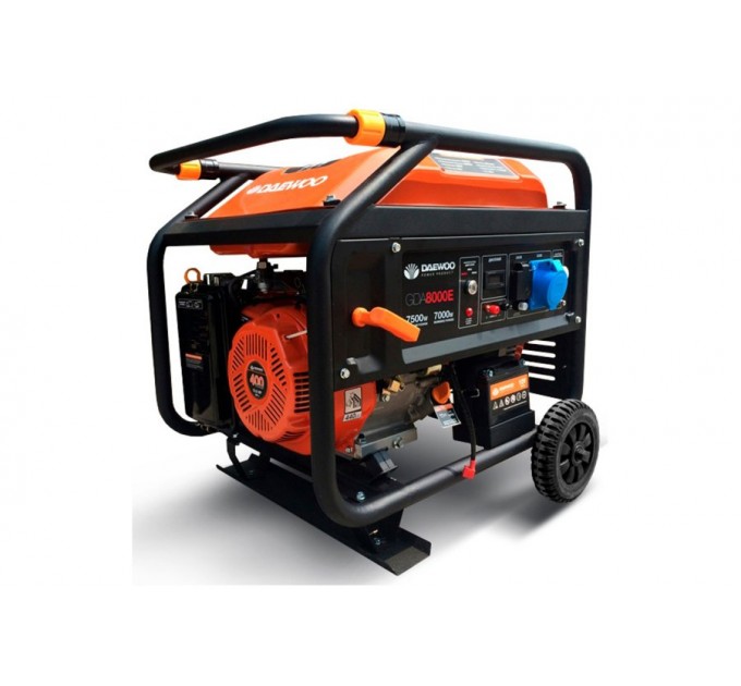 Бензиновий генератор Daewoo GDA 8000E