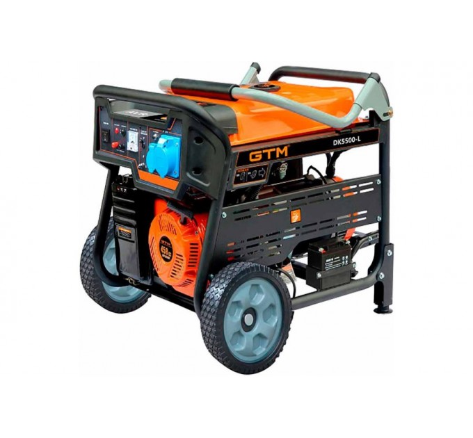 Бензиновий генератор GTM DK5500-L 5.5 кВт