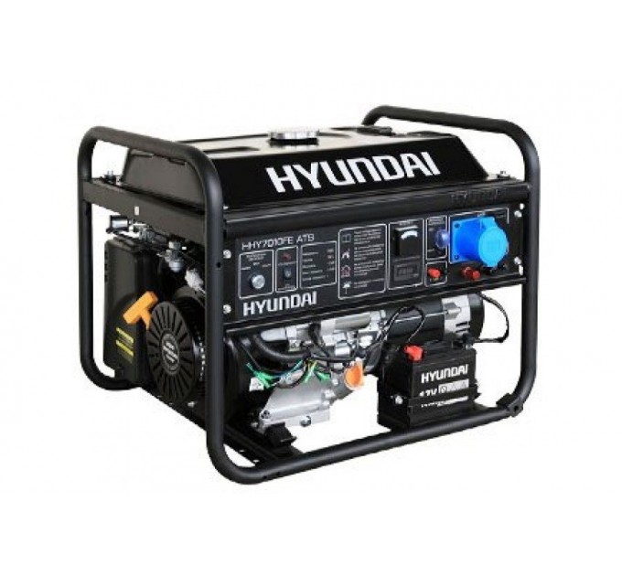 Бензогенератор 5 кВт HYUNDAI HHY 7010FE ATS вiдкритий