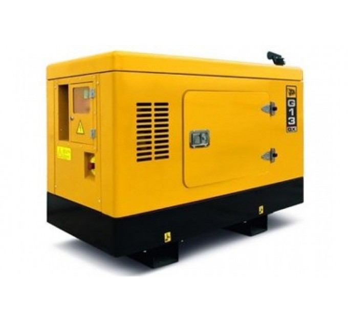 Дизельна електростанція 10,7 кВтJCB G13QX у кожусі