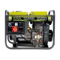 Генератор дизельний 6 кВт Konner&Sohnen KS 8000DE-3 відкритого типу