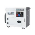 Електрогенератор дизельний 7,5 кВт Konner & Sohnen KS 9200HDES-1/3 ATSR у кожусі