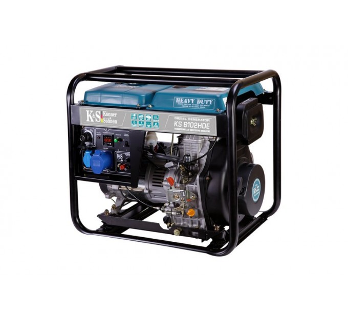 Дизельний генератор Konner&Sohnen KS 6102HDE