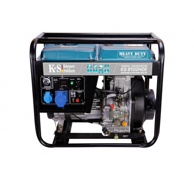 Дизельний генератор Konner&Sohnen KS 8102HDE