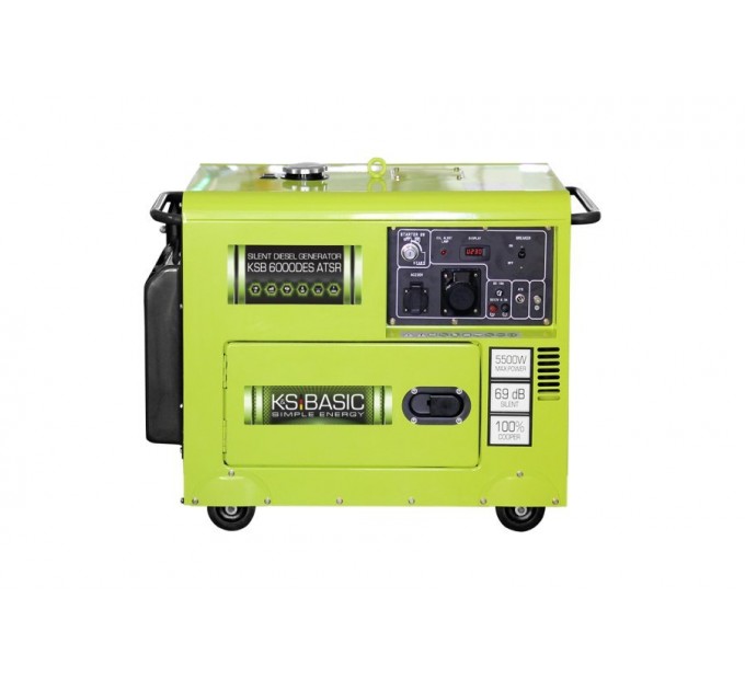 Дизельний генератор Konner&Sohnen KSB 6000 DES- ATSR