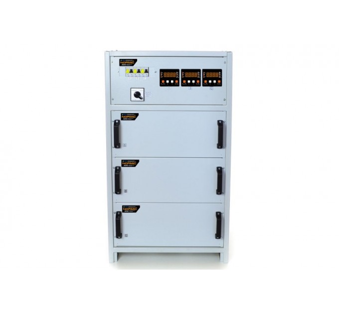 Стабілізатор напруги Reta ННСТ-3х9 кВт NORMIC 40А (На силовых ключах SEMIKRON, INFINEON)