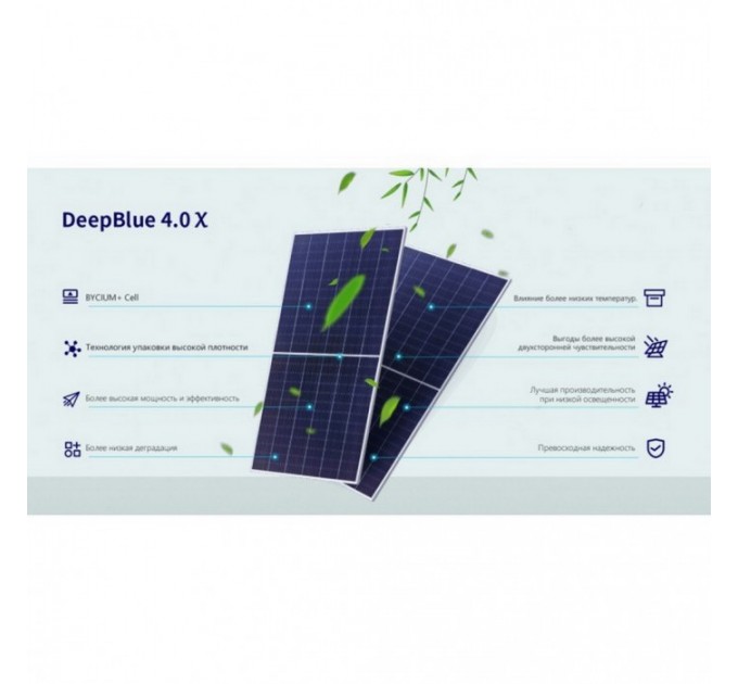 Сонячна панель JA Solar JAM66D45-630/LB 630W N-Type Bifacial