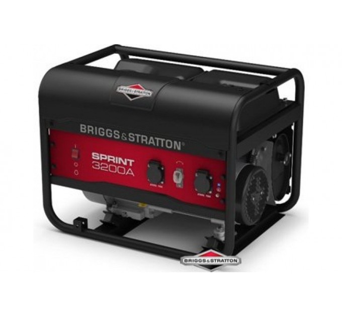 Генератор бензиновий 2,5 кВтBriggs&Stratton Sprint 3200A відкритого типу
