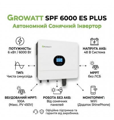 Шукаєте Deye 6кВт для резервного живлення?