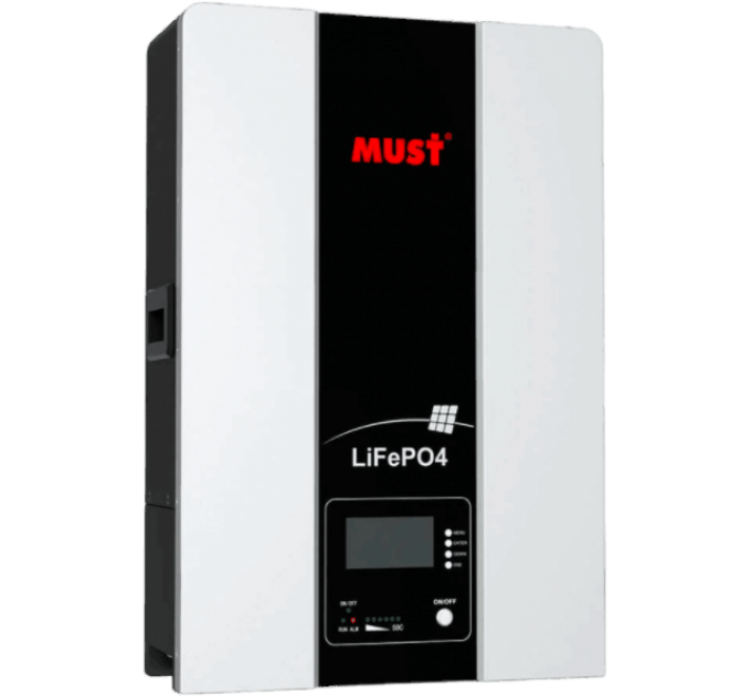 Акумуляторна батарея LP16-48100 Must (LiFePO4 51,2V 100Ah 5,12kWh)