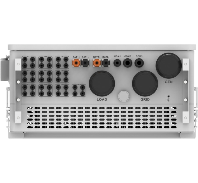 Гібридний інвертор Deye SUN-100K-SG02HP3-EU-GM10 (100 кВт, 3 фази, HV, 10 MPPT, WiFi)