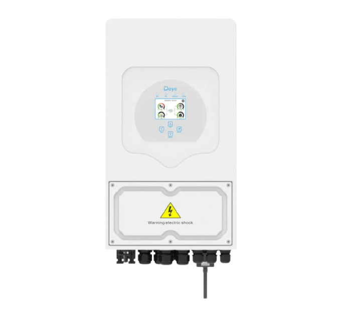 Гібридний інвертор SUN-06K-SG05LP1-EU Deye WiFi (6 kW, 1 фаза, 2 MPPT, LV)