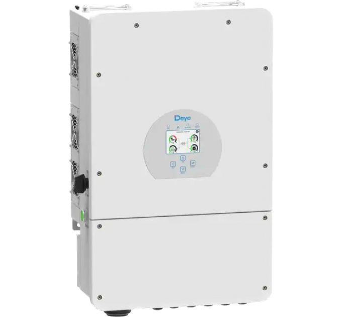 Гібридний інвертор SUN-08K-SG05LP1-EU DEYE WIFI (8 KW, 1 ФАЗА, 2 MPPT, LV)