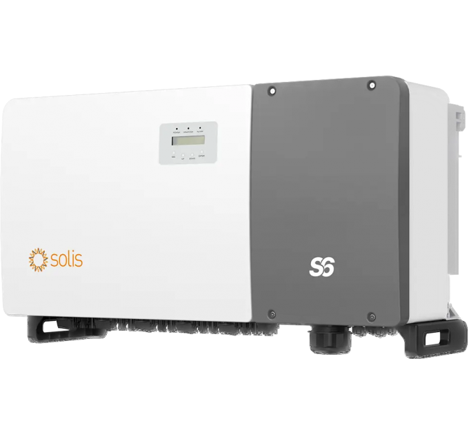Мережевий інвертор S6-GC3P125K Solis WiFi (125 kW, 3 фази, 10 МРРТ)