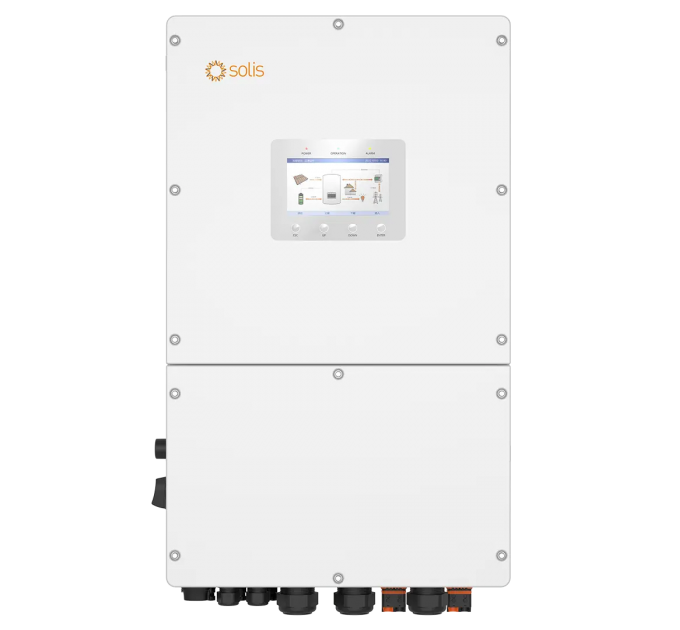 Гібридний інвертор Solis S6-EH3P50K-H (50 кВт, 3 фази, 4 MPPT, HV)